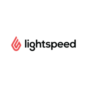 Lightspeed logo, a platform for point-of-sale and eCommerce management.
CMS-systemen